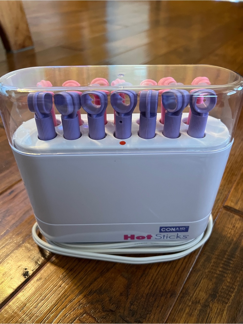 Conair Hot Sticks Heated Hair Rollers in Pink & Purple